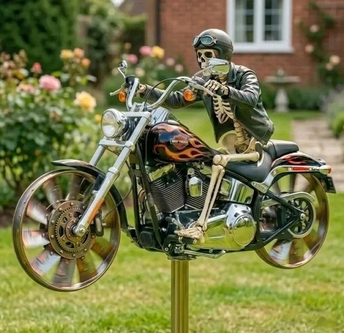 Motorcycle wind spinner - wind, spinner,