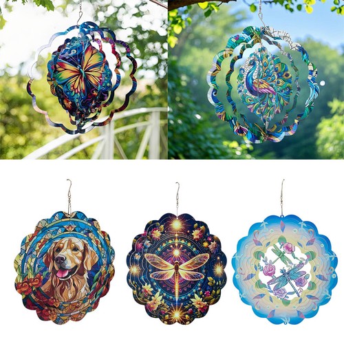 Metal wind spinner - metal,