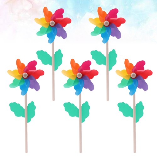Reusable wooden pinwheel party - pinwheel,
