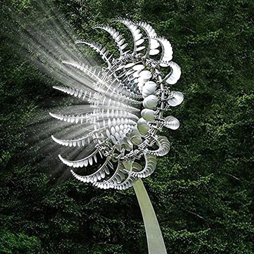 Magical metal windmill - magical, wind