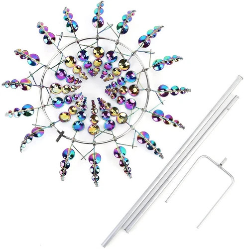 Outdoor metal windmill - windmill, unique