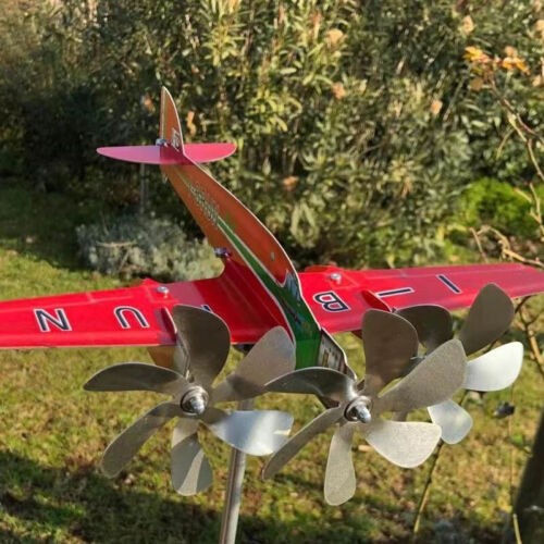Metal airplane weather vane - airplane,