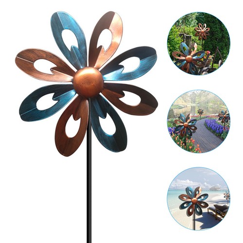 Outdoor metal windmill - outdoor,