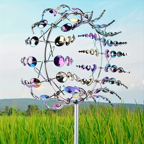 Kinetic metal windmill wind - windmill,
