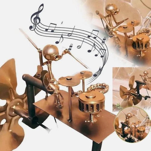 Handmade metal percussionist - handmade,