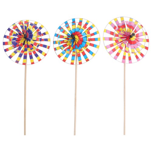3pcs plastic wooden retro - 3pcs,