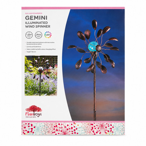 Gemini solar powered light - solar,