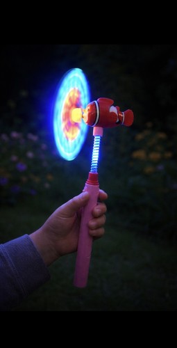 Flashing spinning led light - spinning,