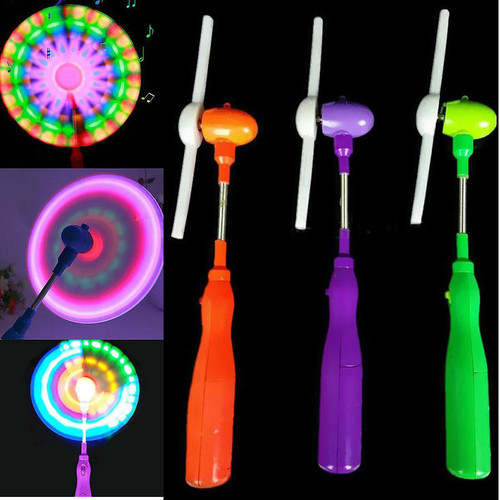 Flashing light led spinning - light, up