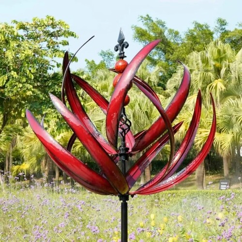 Metal wind spinner kinetic - wind,
