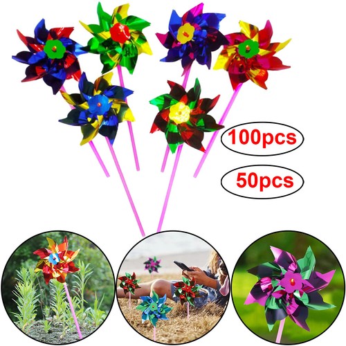 100x plastic windmill - 50-100x,