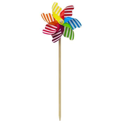 Multicoloured striped garden - striped,